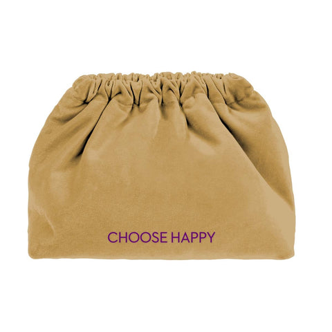 Sorbet Island - Clutch - Samt CHOOSE HAPPY