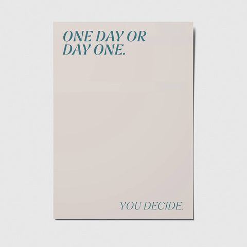 Studio Mirabella - One Day Or Day One - Postkarte