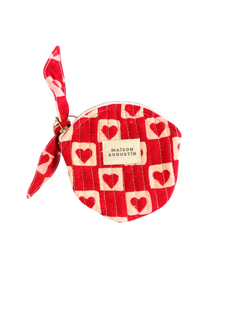 Maison Augustin - Herzprint-Geldbörse