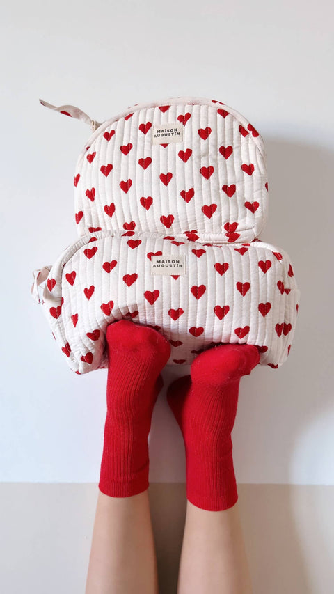 Maison Augustin - Make-up Tasche Herzen