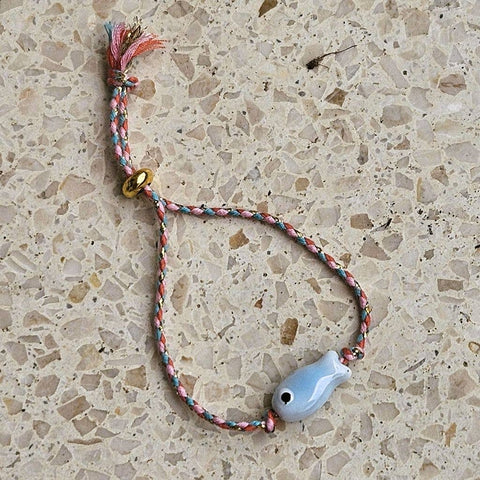 Ibiza Boutique - Armband FISCH cyan