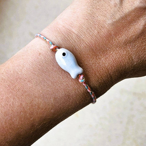 Ibiza Boutique - Armband FISCH cyan