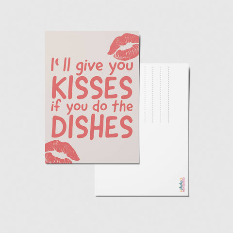 Studio Mirabella - Kisses - Postkarte