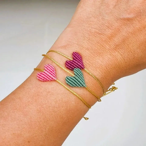 Ibiza Boutique - Armband HERZ rosa