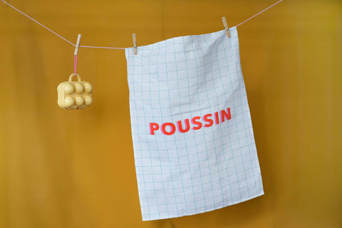 Pied de Poule GESCHIRRTUCH - POUSSIN