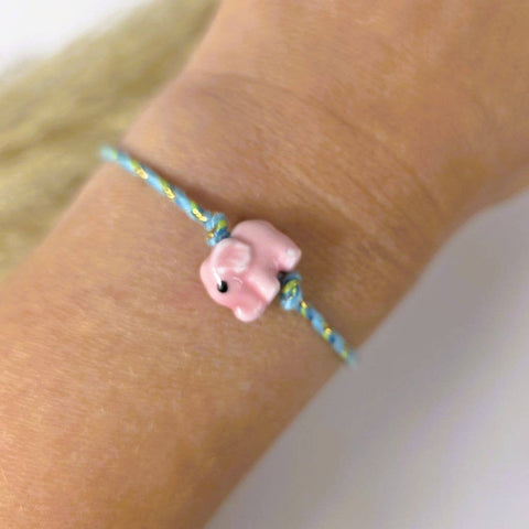 Ibiza Boutique - Armband ELEFANT rosa